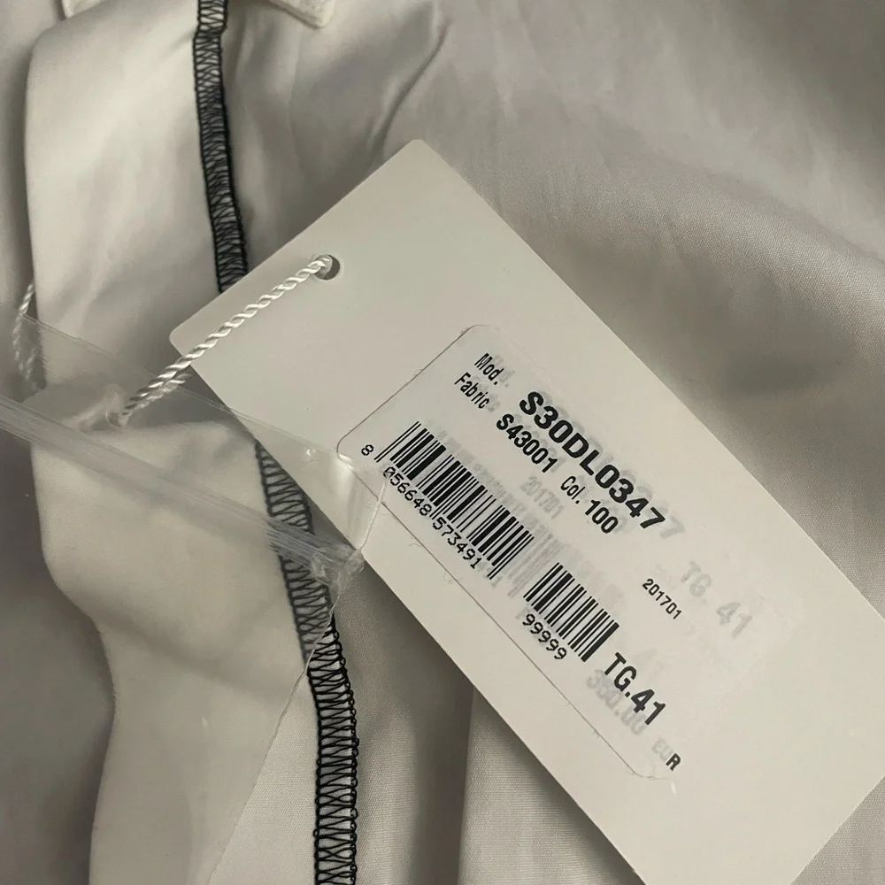 Maison Margiela Mens Cotton Stitch Shirt Sz 41/L - Picture 10 of 12